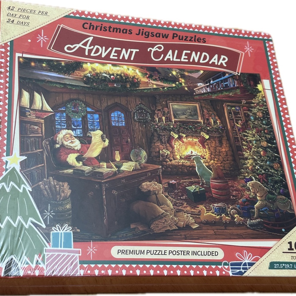 Christmas Jigsaw Puzzle‎ Advent Calendar 1008 pc